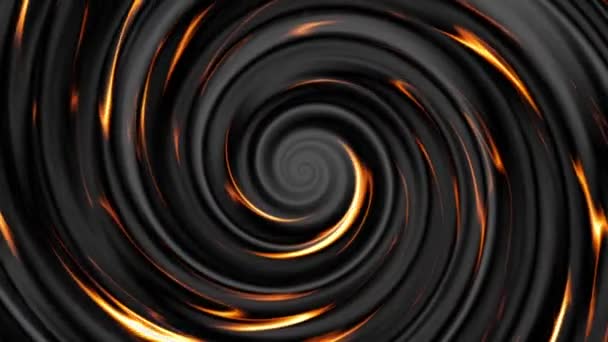 Sonsuz spiral. Kusursuz döngü görüntüsü. — Stok video