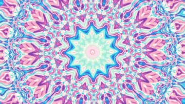Süslemeli mandala döngü arkaplanı