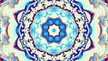 Süslemeli mandala döngü arkaplanı