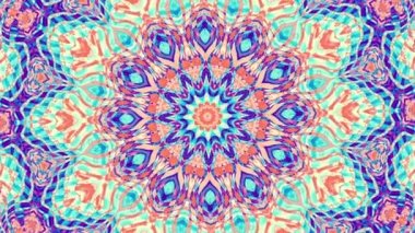 Süslemeli mandala döngü arkaplanı