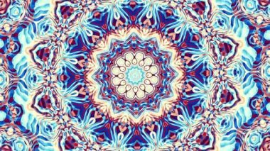 Süslemeli mandala döngü arkaplanı