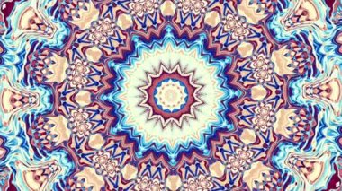 Süslemeli mandala döngü arkaplanı