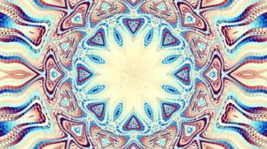 Süslemeli mandala döngü arkaplanı