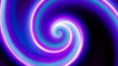 Sonsuz spiral. Kusursuz döngü görüntüsü.