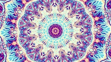 Süslemeli mandala döngü arkaplanı