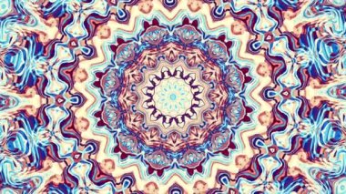 Süslemeli mandala döngü arkaplanı