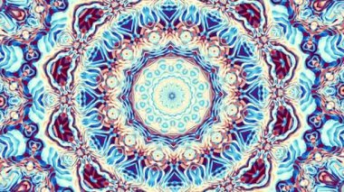 Süslemeli mandala döngü arkaplanı