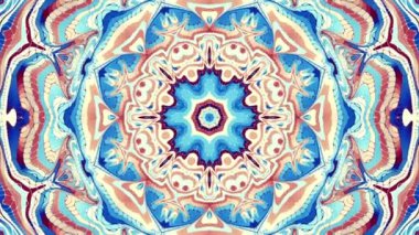 Süslemeli mandala döngü arkaplanı