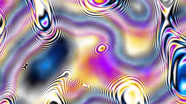 Psychedelischer Hintergrund — Stockvideo