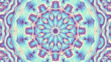 Süslemeli mandala döngü arkaplanı