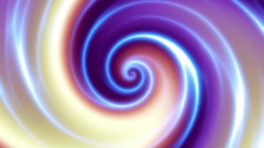 Sonsuz spiral. Kusursuz döngü görüntüsü.