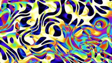 Psikedelik hareket arkaplanı