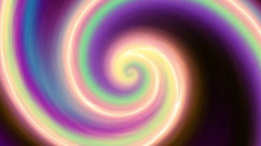 Sonsuz spiral. Kusursuz döngü görüntüsü.
