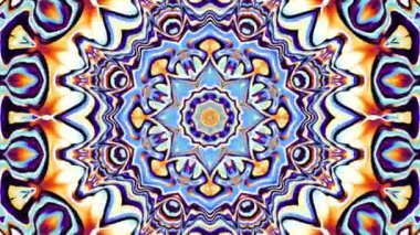Süslemeli mandala döngü arkaplanı