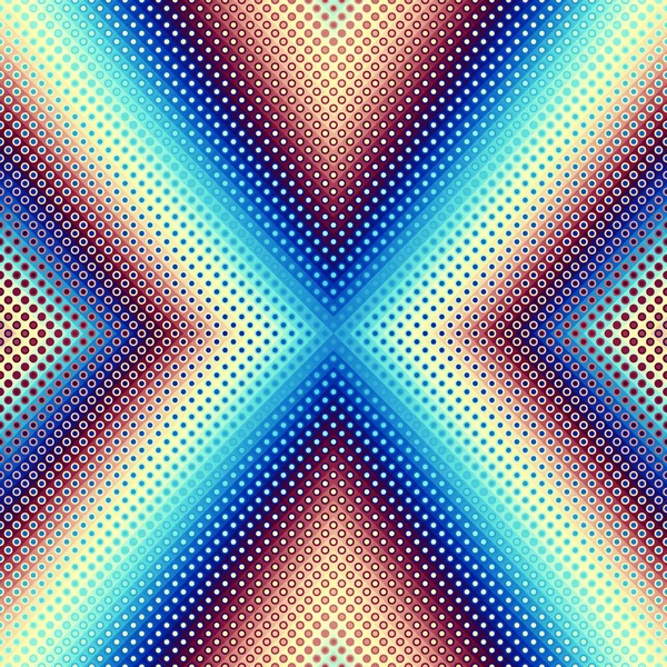 低ポリスタイルの抽象幾何学模様 ピクセルアートスタイル ベクトル画像 — ストックベクタ
