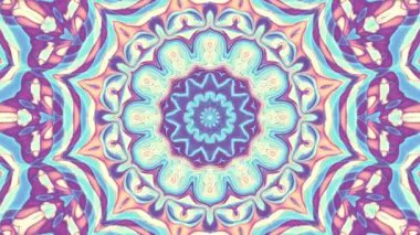 Süslemeli mandala döngü arkaplanı