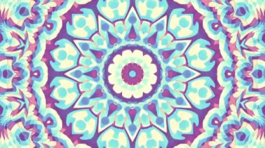 Süslemeli mandala döngü arkaplanı