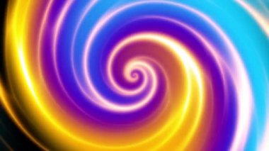 Sonsuz spiral. Kusursuz döngü görüntüsü.
