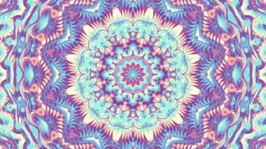 Süslemeli mandala döngü arkaplanı