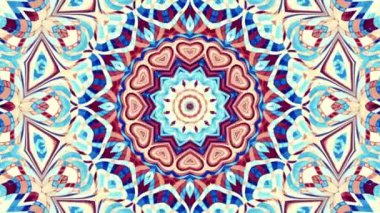 Süslemeli mandala döngü arkaplanı