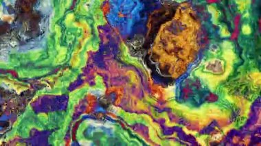 Psikedelik hareket arkaplanı