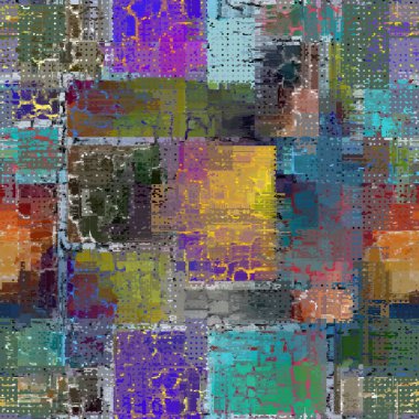 Grunge veri aktarma dokusunun taklidi ile vektör resmi.