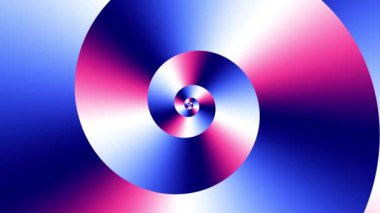 Sonsuz spiral. Kusursuz döngü görüntüsü.