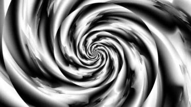 Sonsuz spiral. Kusursuz döngü görüntüsü.