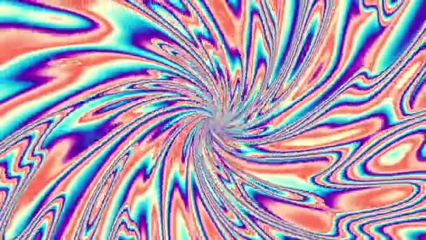 Psychedelische bewegende achtergrond — Stockvideo