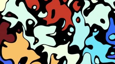 Psikedelik hareket arkaplanı