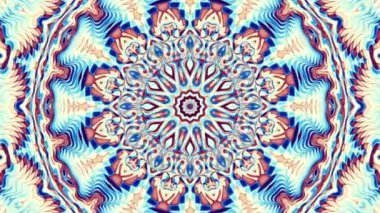 Süslemeli mandala döngü arkaplanı