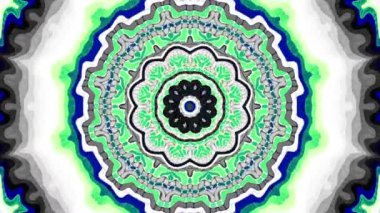 Süslemeli mandala döngü arkaplanı