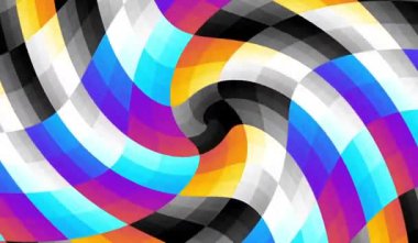 Sonsuz spiral. Kusursuz döngü görüntüsü.