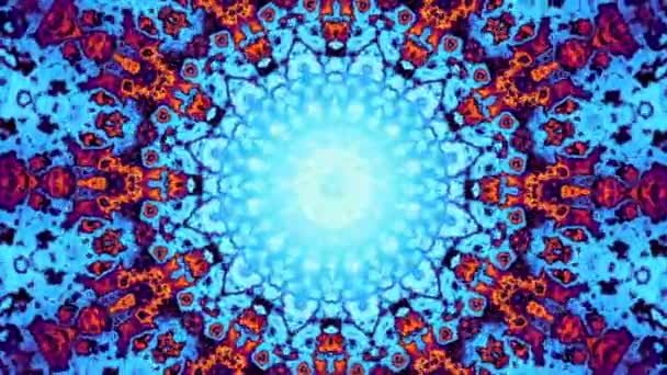 Transformeren ornamentele esotheric Mandala. Naadloze lus beelden. — Stockvideo