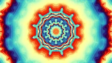 Süslemeli mandala döngü arkaplanı