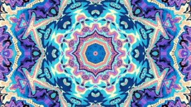 Süslemeli mandala döngü arkaplanı