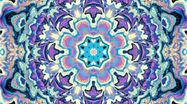 Süslemeli mandala döngü arkaplanı