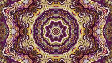 Süslemeli mandala döngü arkaplanı