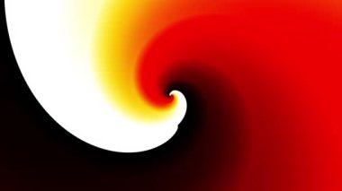 Sonsuz spiral. Kusursuz döngü görüntüsü.