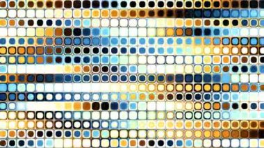 Kusursuz döngü soyut hareket arkaplanı. Soyut polka nokta görüntüsü.