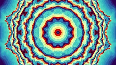 Süslemeli mandala döngü arkaplanı