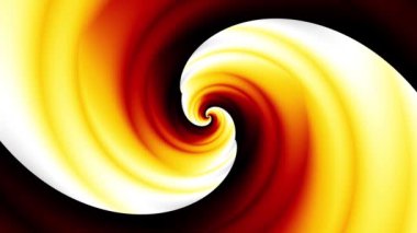 Sonsuz spiral. Kusursuz döngü görüntüsü.