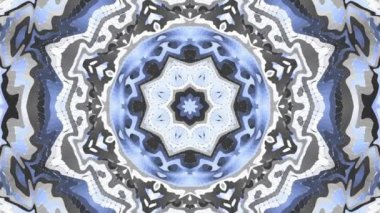 Süslemeli mandala döngü arkaplanı