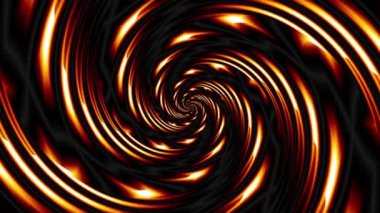 Sonsuz spiral. Kusursuz döngü görüntüsü.