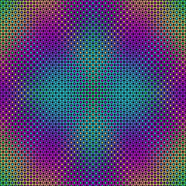 Tupfen Muster Low Poly Stil Pixel Art Stil Vektorbild — Stockvektor