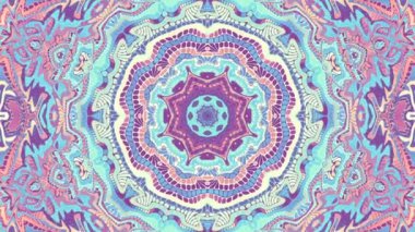 Süslemeli mandala döngü arkaplanı