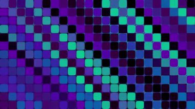 Kusursuz döngü soyut hareket arkaplanı. Soyut polka nokta görüntüsü.