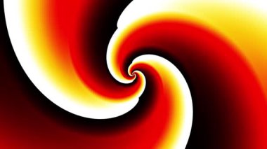 Sonsuz spiral. Kusursuz döngü görüntüsü.