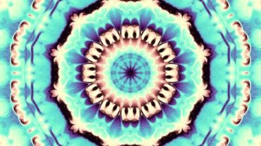 Süslemeli mandala döngü arkaplanı