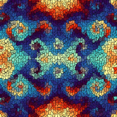 Kusursuz bir arka plan modeli. Çatırdayan grunge vintage yüzey. Vektör resmi.